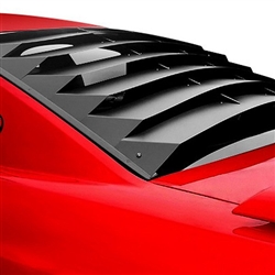 2010 - 2015 Camaro Aluminum Rear Window Back Glass Louver Sunshade ...