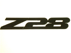 1993 - 2002 Camaro Black Z28 Fender Emblem, Peel and Stick