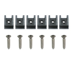 1974 - 1977 Camaro Headlight Bezel Mounting Screws and J-Clips Set ...