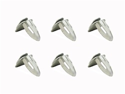 1967 - 1969 Camaro Sail Panel Fastener Clip Set, 6 Pieces