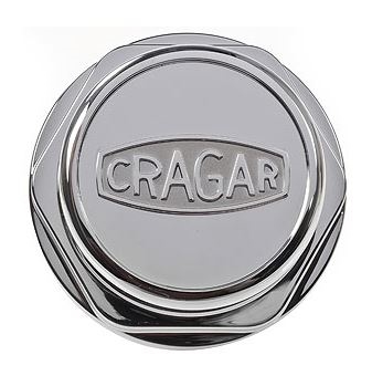 Cragar Chrome Eliminator Replacement Center Cap, Each