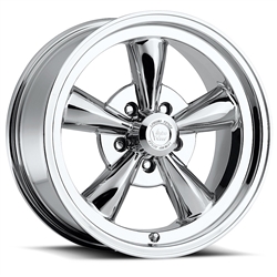 VISION 141 LEGEND 5 Spoke Polished CHROME Wheel Rim, 15x8